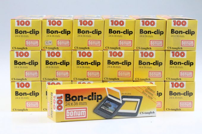Bon-Clip Diarahmen 100Stück - 19 Packungen