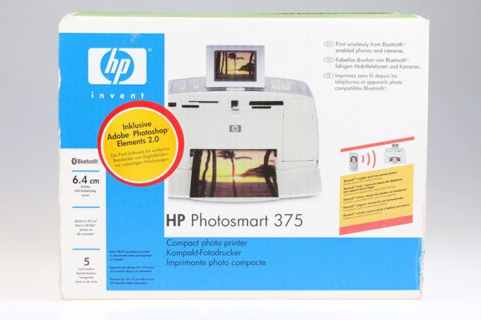 HP Photosmart 375 Fotodrucker
