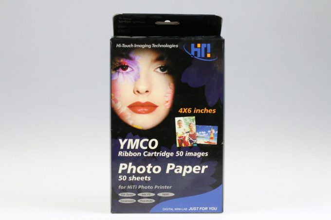 HiTi YMCO Photo Paper 50 Blatt 4x6 inch