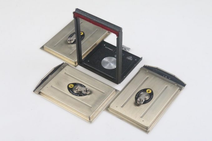 Rollei Rolleiflex Rückwand Planfilmadapter mit Kassette