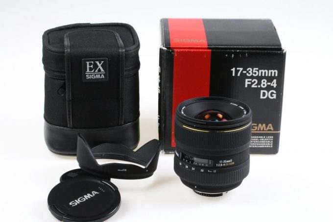 Sigma 17-35mm f/2,8-4,0 ASPH EX HSM für Nikon AF - #1001466
