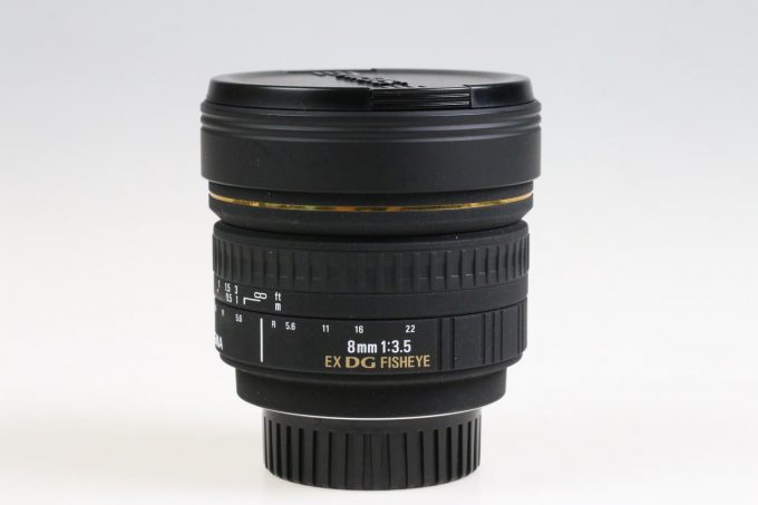 Sigma 8mm f/3,5 DG Fisheye für Nikon F (AF FX) - #1001417