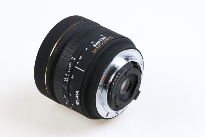 Sigma 8mm f/3,5 DG Fisheye für Nikon F (AF FX) - #1001417