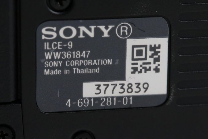 Sony Alpha 9 Gehäuse - #3773839