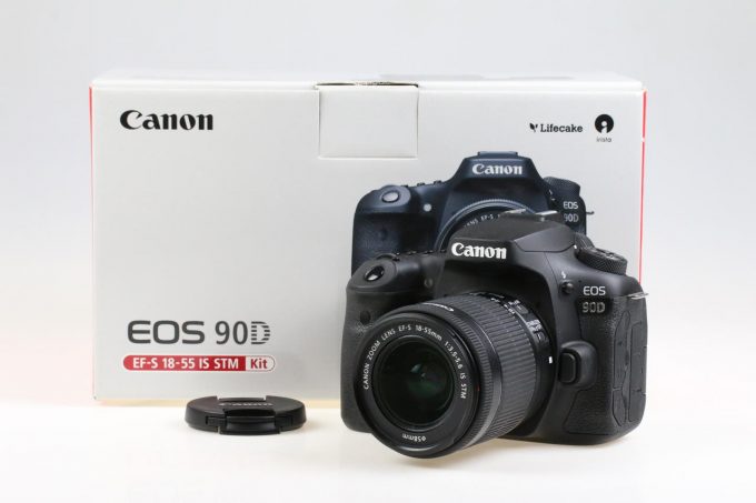 Canon EOS 90D mit EF-S 18-55mm f/3,5-4,5 IS STM - #033051004561