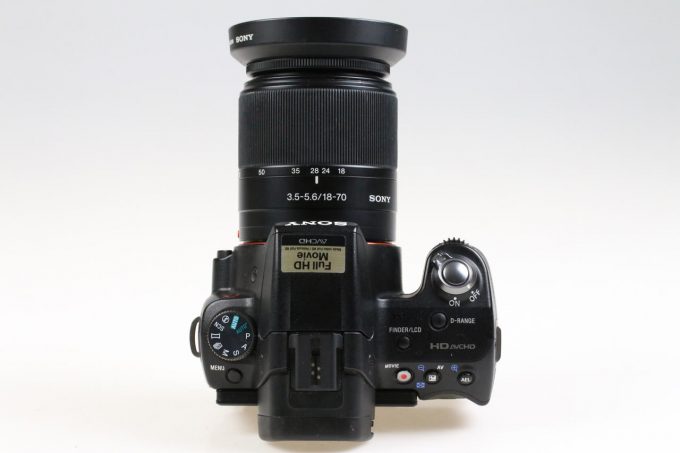 Sony Alpha 55 SLT Gehäuse mit 18-70mm - #4700891