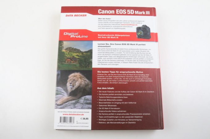 Buch - Canon EOS 5D III Das große Kamerahandbuch