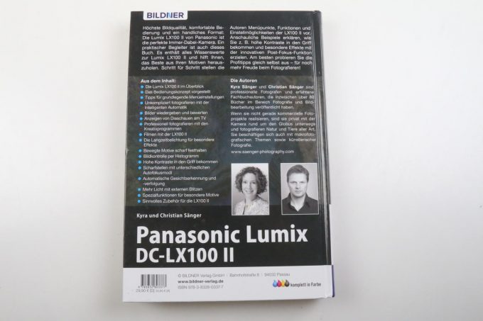Buch - Pamasonic Lumix DC-LX100 II