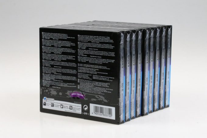 Sony Blue-ray Disc BD-R 3er Pack 25GB - 9 Stück (27)