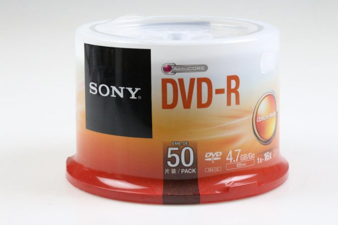 Sony DVD-R 50er Pack 4,7GB