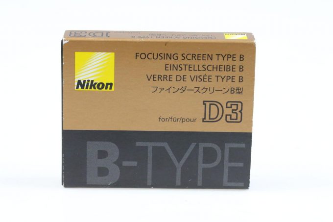 Nikon Mattscheibe B-Type für D3