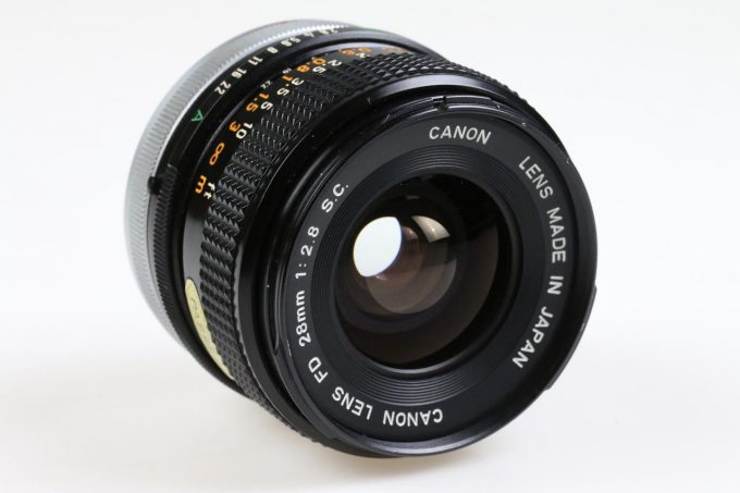 Canon FD 28mm f/2,8 S.C - #280901