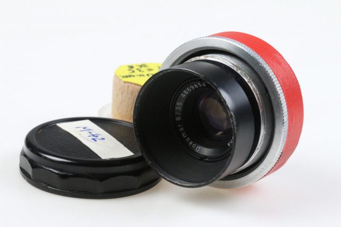Zeiss Dokumar 35mm f8,0 mit M42 Adapter Selbstbau