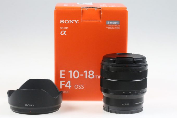 Sony E 10-18mm f/4,0 OSS - #2091723