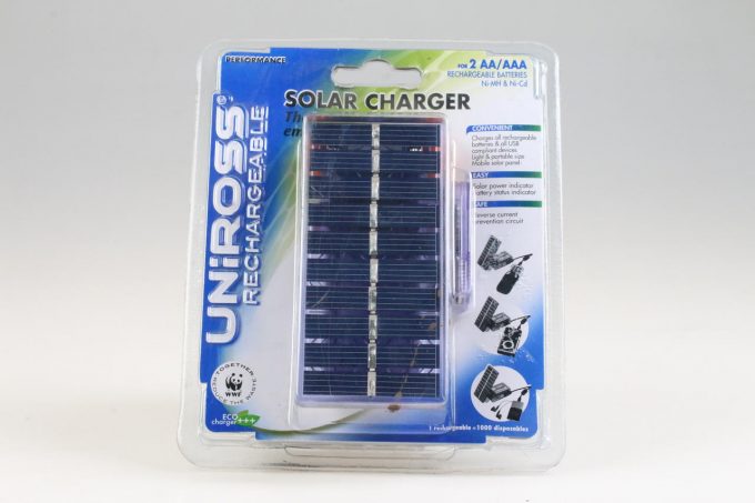 Uniross - Solar Charger für AA / AAA