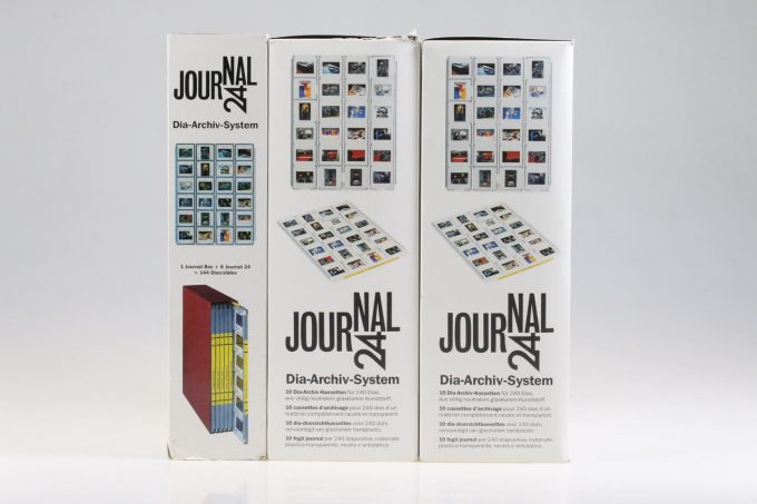 Journal Kassetten für Dias 24x36 - 26 Stück