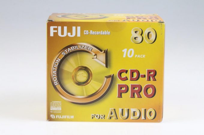 FUJIFILM CD-R Pro CD Recordable 10er Pack