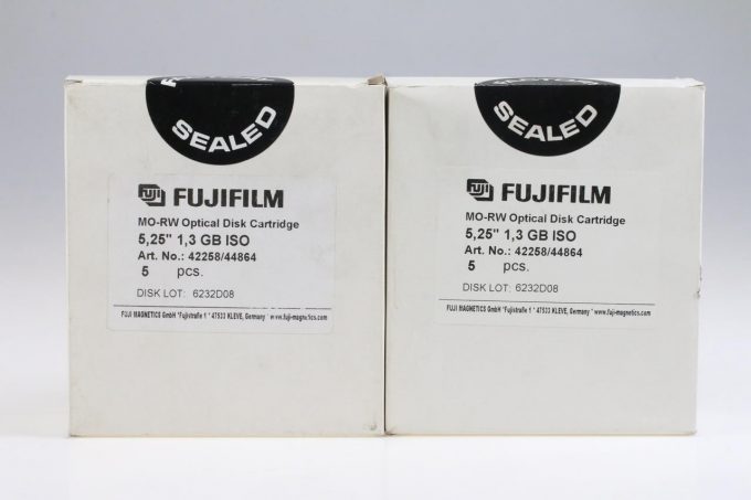 FUJIFILM Konvolut 5 1/4 / 5,25 Optical Disk