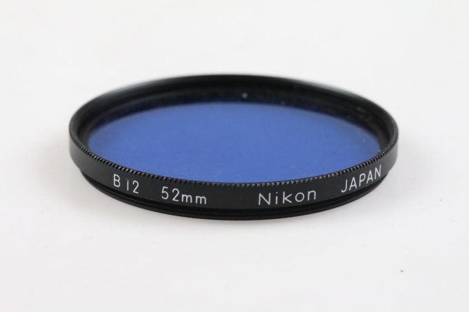 Nikon Blaufilter B12 52mm