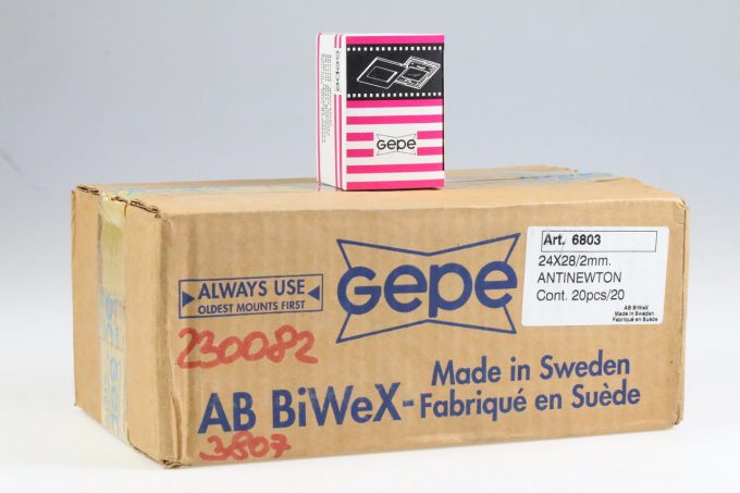 Gepe 6803 24x28mm 2mm Antinewton 20Dias - 20 Packungen
