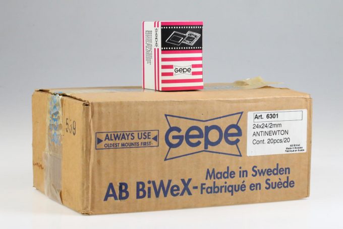 Gepe 6301 24x24mm 2mm Antinewton 20 Dias - 20 Packungen