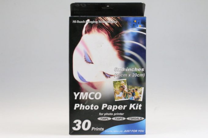 HiTi YMCO Photo Paper Kit 30 Bilder 4x6 inch