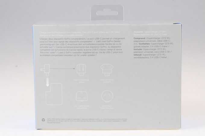 GoPro Supercharger - Internationales Dualladegerät