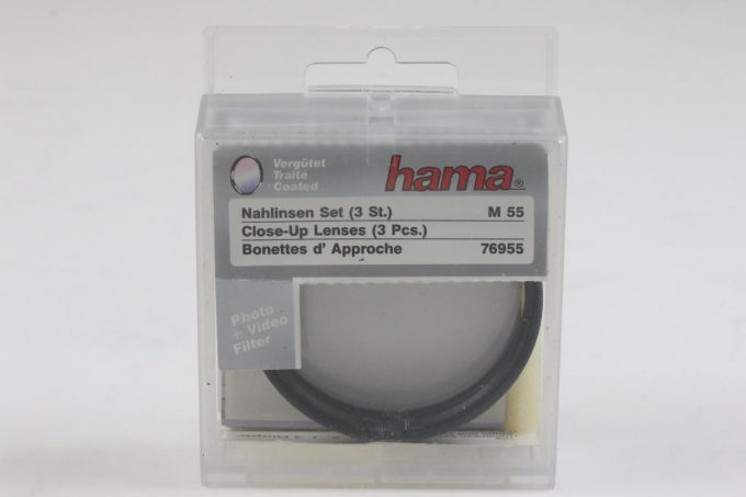 Hama Close-up Set - 3 Nahlinsen / 55mm