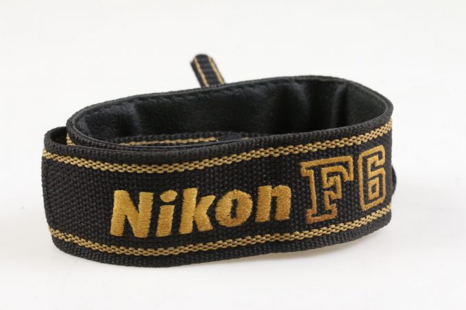 Nikon Tragegurt - schwarz/gelb F6