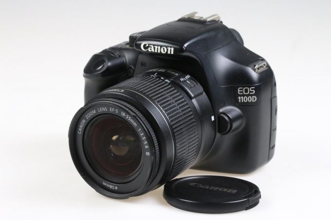 Canon EOS 1100D mit EF-S 18-55mm f/3,5-5,6 III - #213073018231