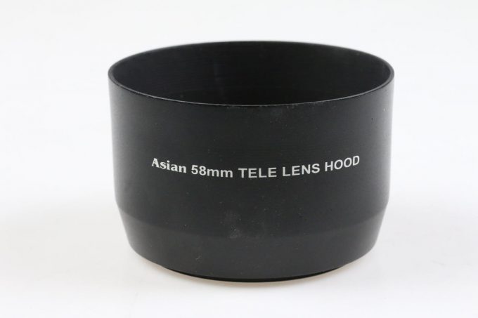 Asian 58mm Tele Lens Hood