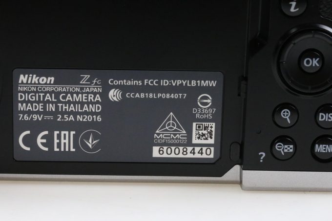 Nikon Z FC Kit mit Z DX 28mm f/2,8 SE Kit - #6008440