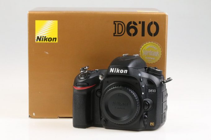 Nikon D610 Gehäuse Demogerät - #6021897