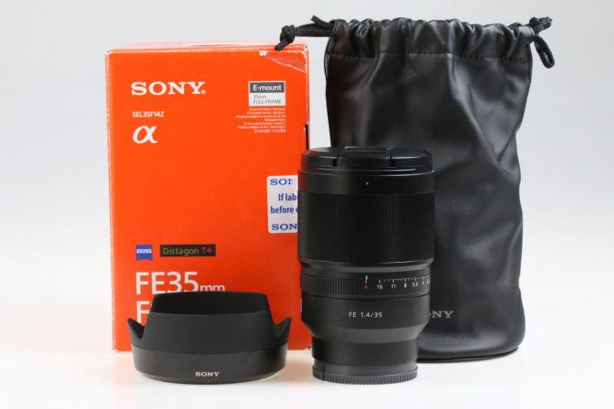 Sony Distagon 35mm f/1,4 T* ZA für Sony E (FE) - #0185871