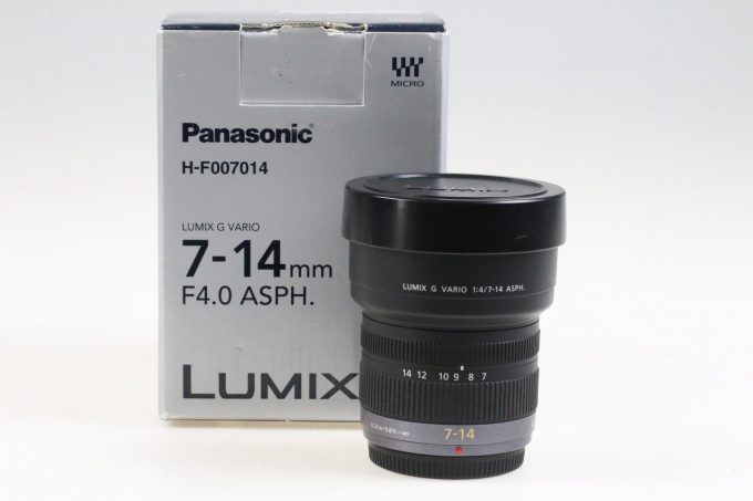 Panasonic Lumix G Vario 7-14mm 4,0 ASPH - #3LG001337