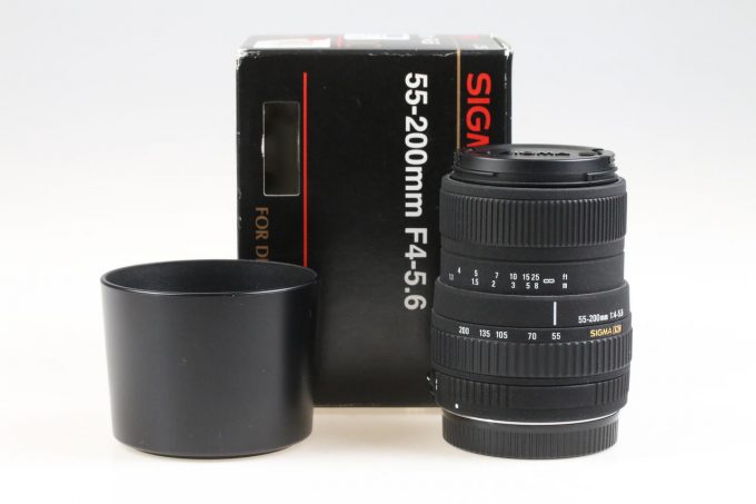 Sigma 55-200mm f/4,0-5,6 DC für Canon EF-S - #2082686