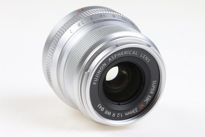 FUJIFILM Fujinon XF 23mm f/2,0 R WR - silber - #75A51916