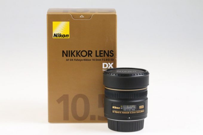Nikon AF DX Fisheye-Nikkor 10,5mm f/2,8 G ED - #429909