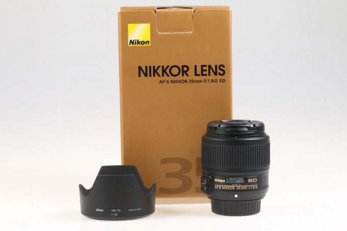 Nikon AF-S NIKKOR 35mm f/1,8 G ED - #282476