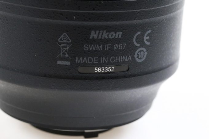 Nikon AF-S 85mm f/1,8 G - #563352