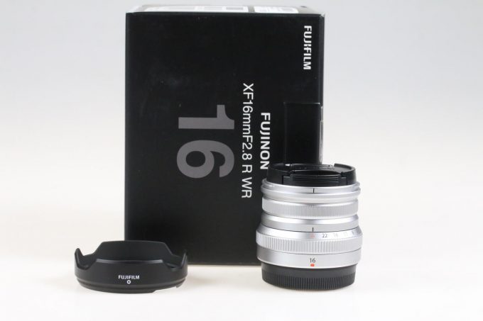 FUJIFILM Fujinon XF 16mm f/2,8 R WR - silber - #9BA05794