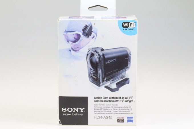 Sony HDR - AS15 Action CAM - #1369524