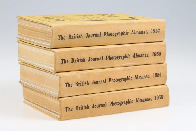 The British Journal - Photographic Almanac 1952-1955 (gebunden)