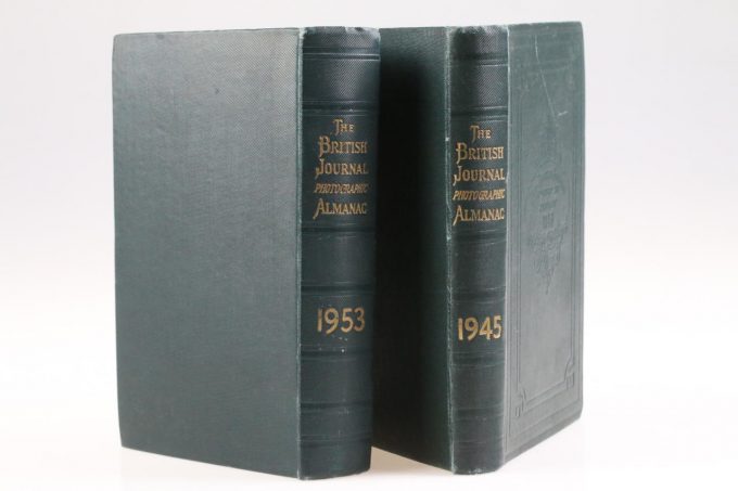 The British Journal - Photographic Almanac 1945 & 1953 (gebunden)