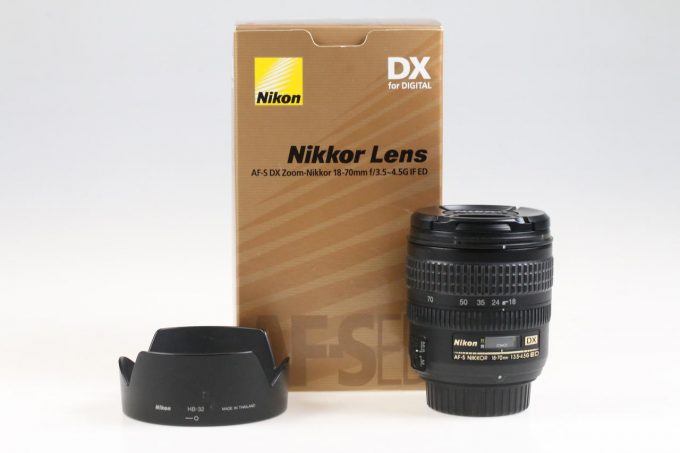 Nikon AF-S DX 18-70mm f/3,5-4,5 G ED - #4103000
