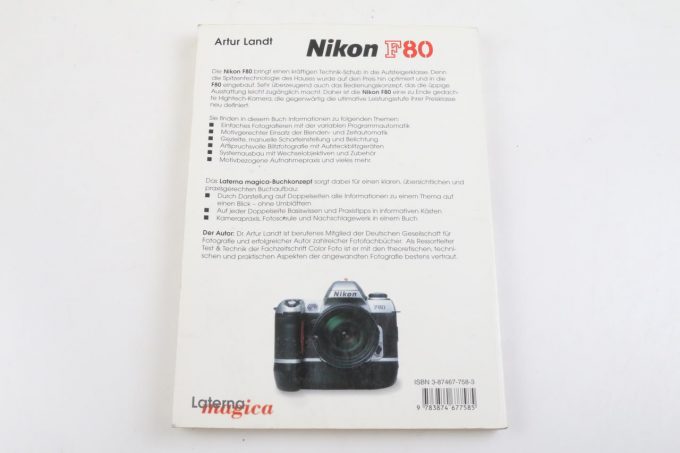 Nikon F80 Handbuch