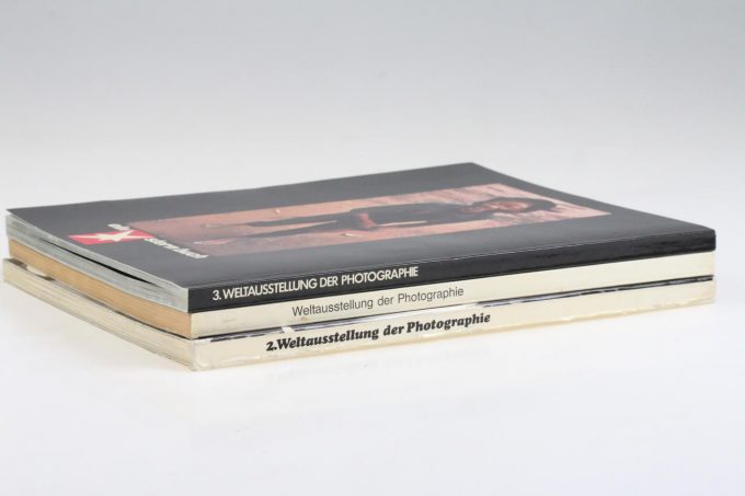 Bücher - Weltausstellung der Photographie (1., 2., 3.)