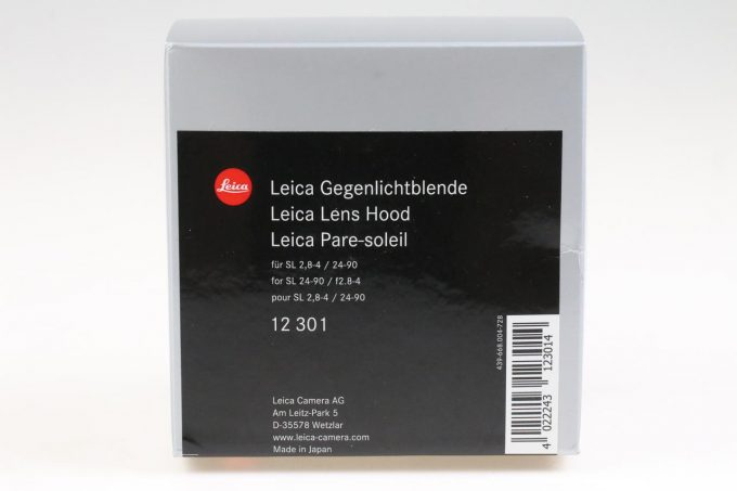 Leica Blende für SL 24-90mm f/2,8-4,0 12301