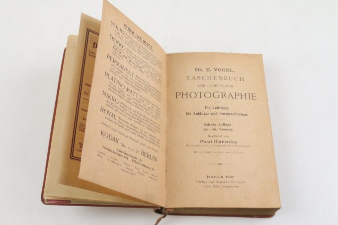 Taschenbuch der praktischen Photographie