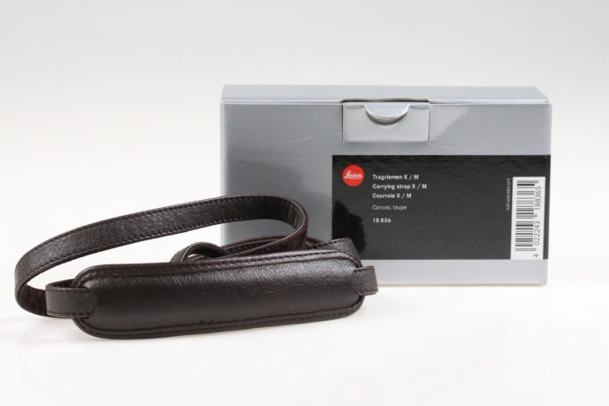 Leica Carrying strap X/M braun 18836